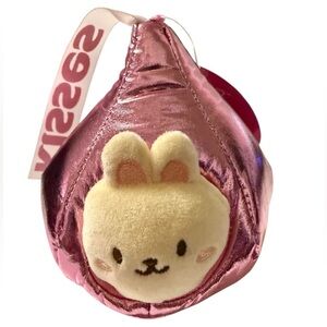 Anirollz Hershey’s Kisses Bunniroll Plush – Pink Wrapper